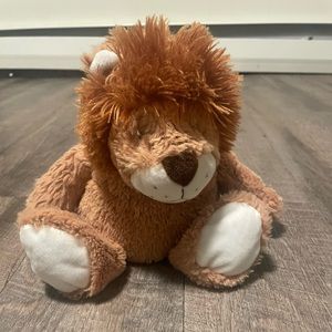 Cozy hugs soothing aromatherapy microwaveable plush lion